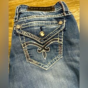 Rock Revival Cropped Jeans